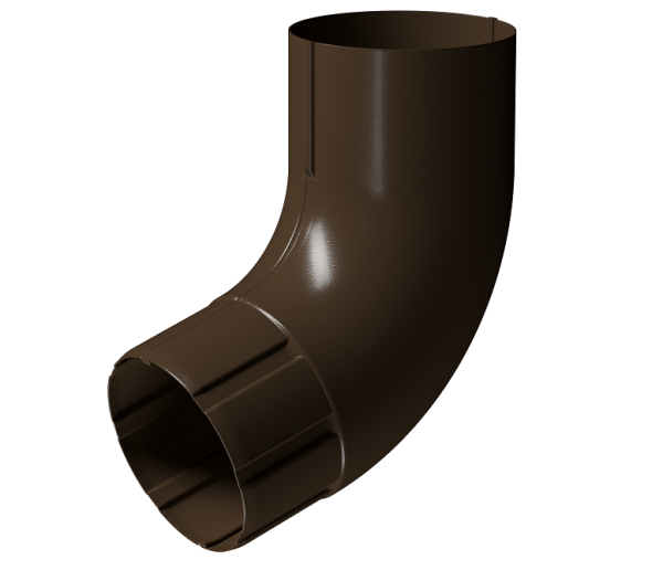 Колено 72° D90 Döcke STAL PREMIUM Каштан, (RAL 8017) купить в Шахунье
