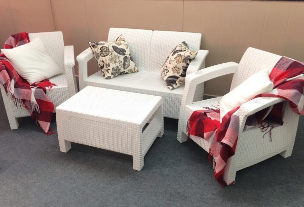 Комплект Yalta Terrace Set белый купить в Шахунье
