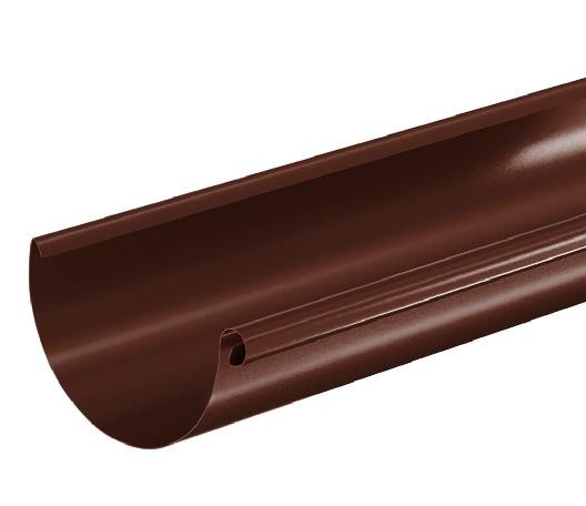 Водосток Aquasistem, система 150/100 - Водосточный желоб 3.00м RAL 8017 Коричневый купить в Шахунье