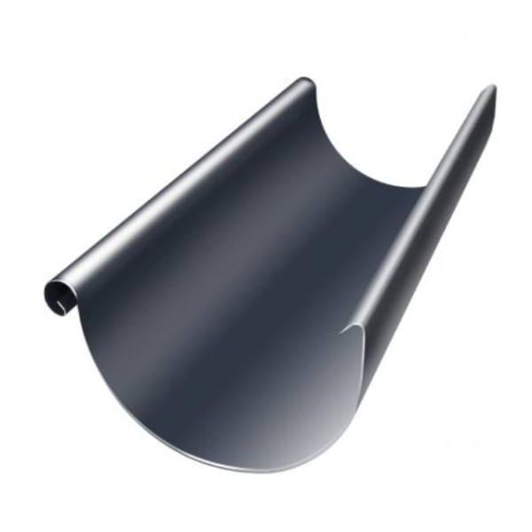 Водосток Grand Line 125x90 – Желоб 3м RAL 7024 купить в Шахунье