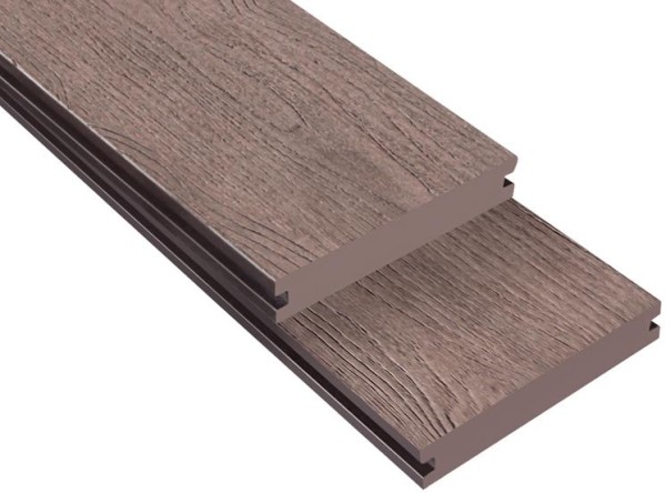 Террасная доска ДПК Outdoor 3D полнотелая NEVADA/CALIFORNIA BROWN коричневая микс купить в Шахунье