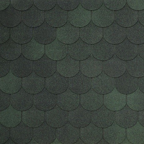 Гибкая черепица Tegola ASSISI verde 473 купить в Шахунье