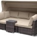 Диван-Трансформер AFINA плетеный из иск. ротанга AFM-320B Brown купить в Шахунье