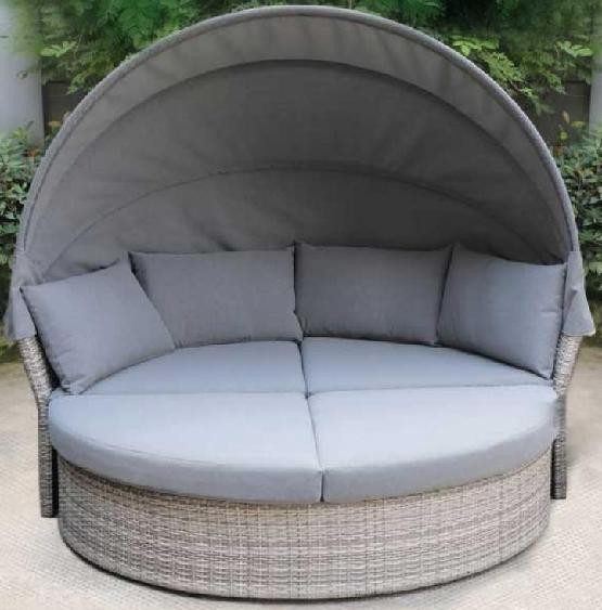 Диван-Трансформер AFINA плетеный из иск. ротанга AFM-325G Grey купить в Шахунье