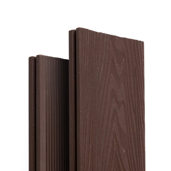 Террасная доска Ecodecking Экстра 3D полнотелая Графит купить в Шахунье
