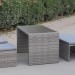 Диван-Трансформер AFINA плетеный из иск. ротанга S330G-W78 Grey купить в Шахунье