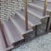 Ступень ДПК Outdoor Havana/Вельвет полнотелая серая  микс купить в Шахунье