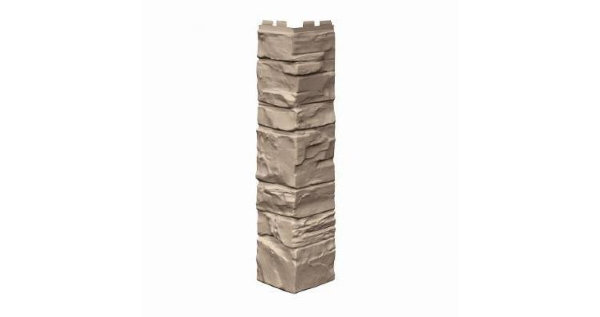 Угол наружный VOX Solid Stone Lazio камень светлая глина купить в Шахунье