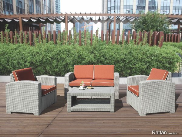 Уличные диваны и кресла коллекции Rattan Premium 4 купить в Шахунье