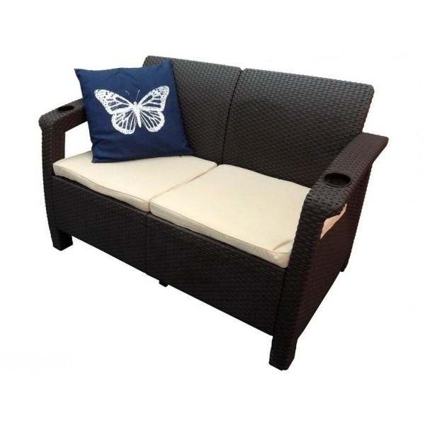 Двухместный диван Yalta Sofa Seаt венге купить в Шахунье