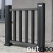 Ограждение из ДПК Outdoor Классик 3D STORM чёрный купить в Шахунье