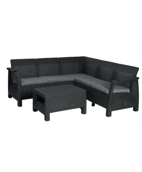 Угловой диван  Yalta Corner Set (столик в комплект не входит) купить в Шахунье
