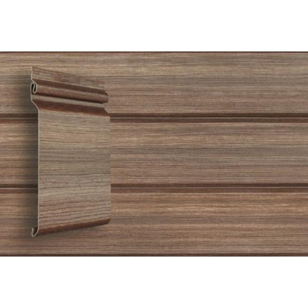 Виниловый сайдинг Grand Line Natural-Брус Tundra - Кедр купить в Шахунье