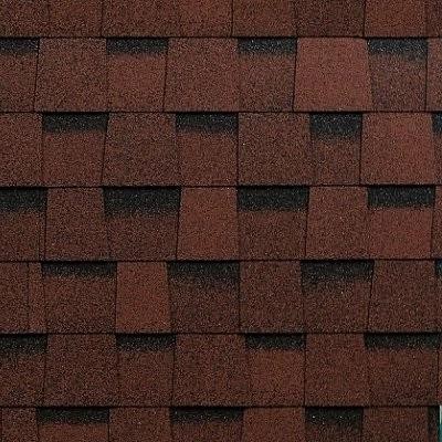 Двухслойная ламинированная черепица Shinglas, серия Фазенда – Красный купить в Шахунье