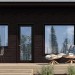 Фасадная панель FineBer, Скол - Тёмно коричневый купить в Шахунье