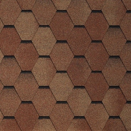 Гибкая черепица Tegola VENETO terracotta 206 купить в Шахунье