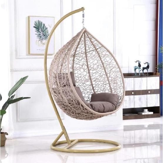 Кресло Подвесное из искусственного ротанга AFM-169A-XLB Beige купить в Шахунье