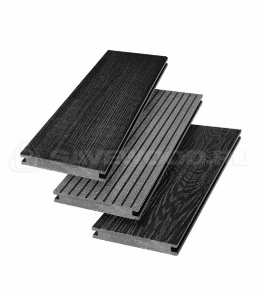 Террасная доска SW Fraxinus (R) полнотелая «SaveWood» Черный купить в Шахунье