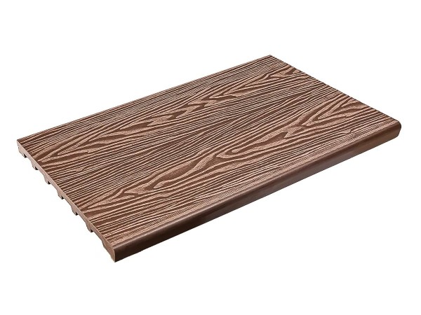 Ступень полнотелая из ДПК Deckart Step 3D Махагон купить в Шахунье
