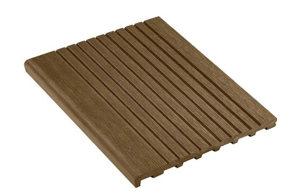 Ступень полнотелая из ДПК Deckart Step Орех купить в Шахунье