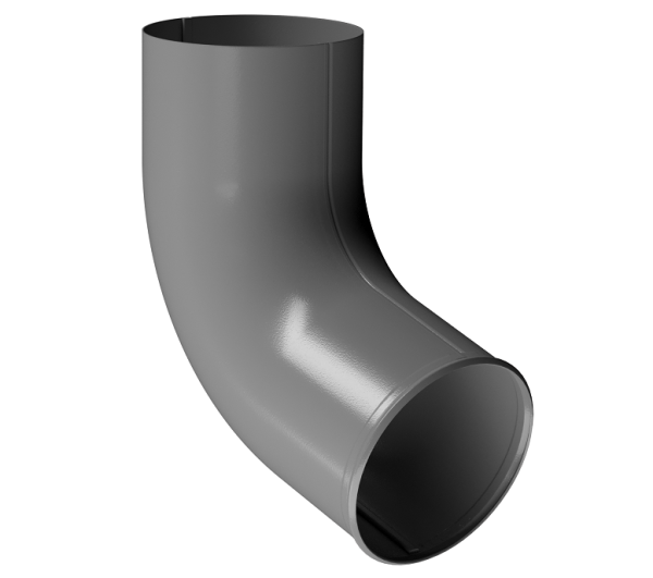 Отвод трубы D90 Döcke STAL PREMIUM Графит, (RAL 7024) купить в Шахунье