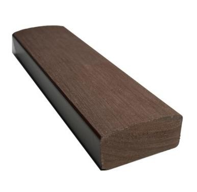 Лавочный брус Ecodecking Некст полнотелый брашированный 70х35 шоколад купить в Шахунье