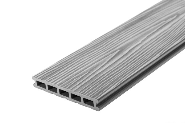 Террасная доска из ДПК RusDecking Unodeck Mogano - Серый купить в Шахунье