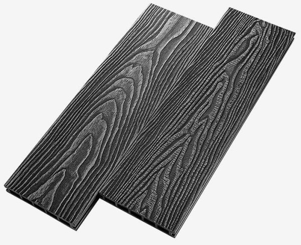 Террасная доска из ДПК RusDecking Unodeck Vintage - Графит купить в Шахунье