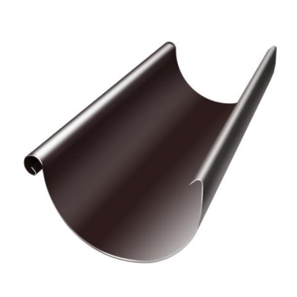 Водосток Grand Line 125x90 – Желоб 3м RAL 8017 купить в Шахунье
